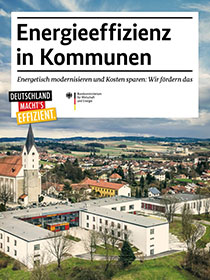 Cover der Publikation "Energieeffizienz in Kommunen"
