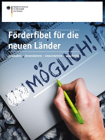 Cover der Publikation "Förderfibel für die neuen Länder"